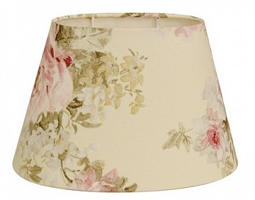 Абажур овальный Rose On Creme